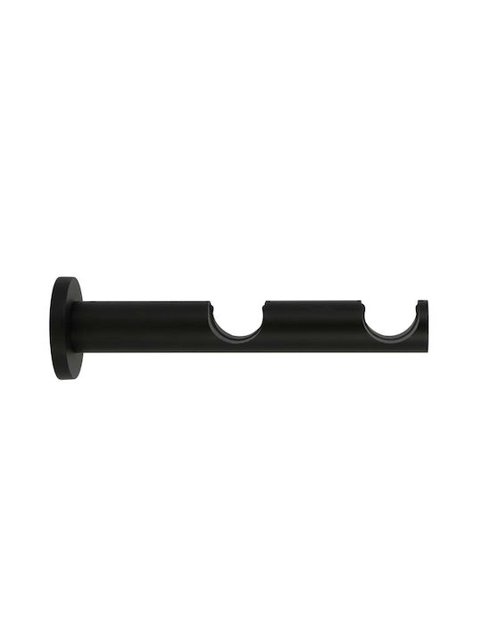 Baza Șinei Pentru Perdele De Perete Din Metal Negru