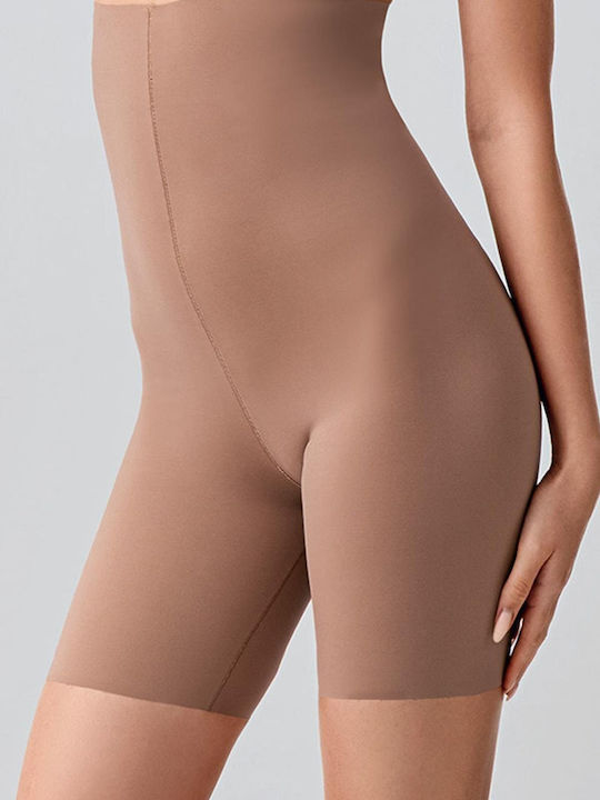 Tightening Boxer Seamless Brown