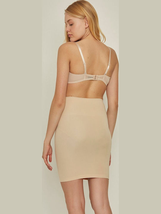 Seamless Beige Waist Tightening Corset