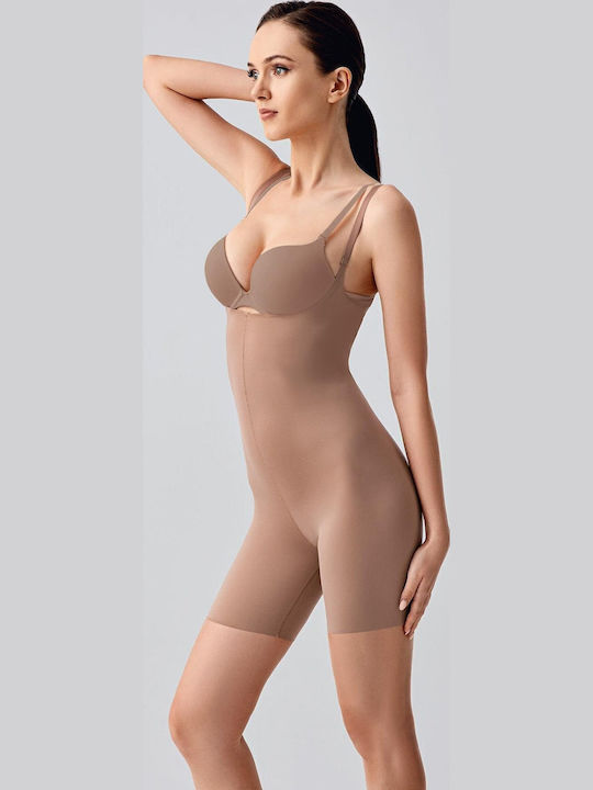 Tightening Boxer Seamless Brown