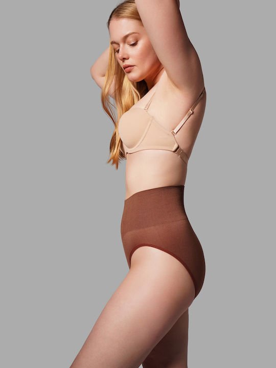 Tightening Slip Seamless Brown