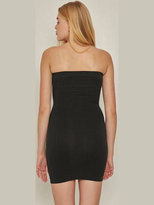 Seamless Black Tightening Dress