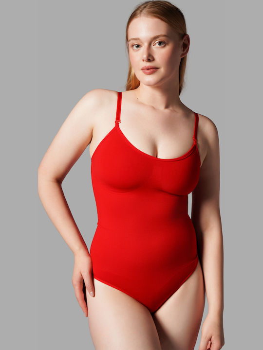 Seamless Red Tightening Dress