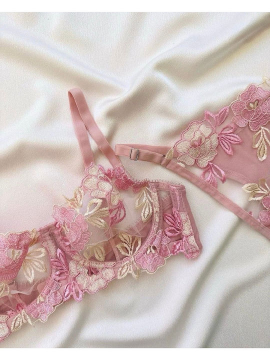 Set Lenjerie Intimă Sutien Cu Slip Bumbac