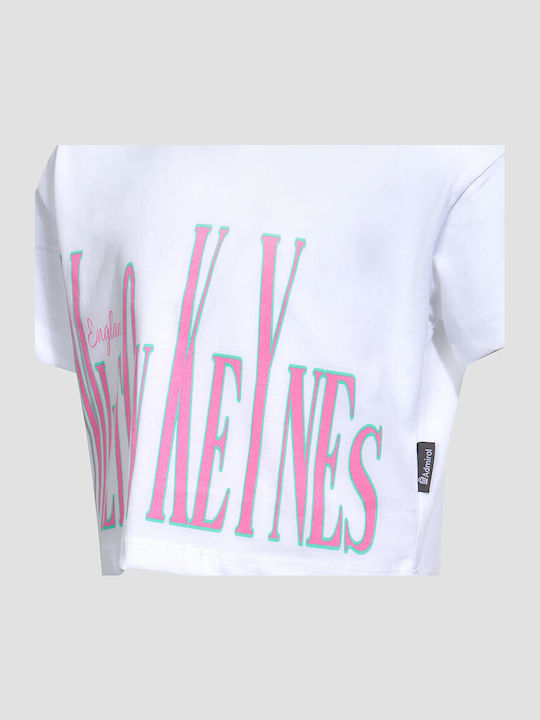 Kinderoberteile T-Shirt Weiß