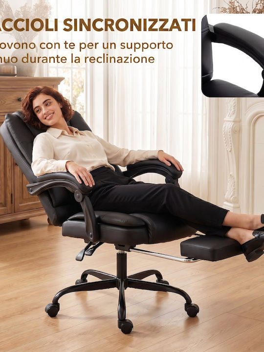 HomCom HomCom Bürostuhl Schwarz