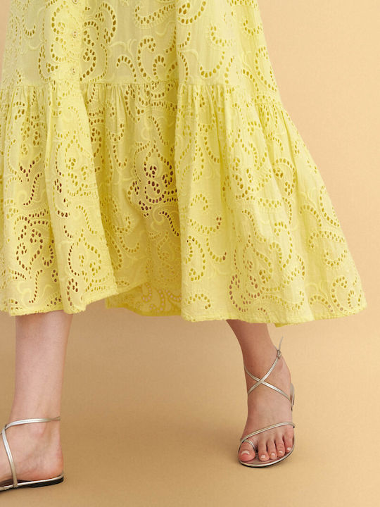 Rochie Maxi de vară Galbenă