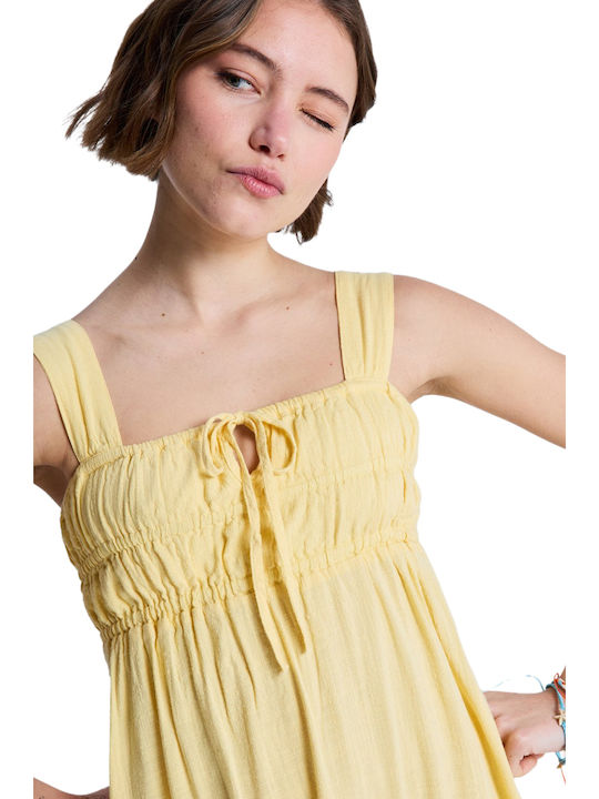 Summer Midi Dress Golden Haze
