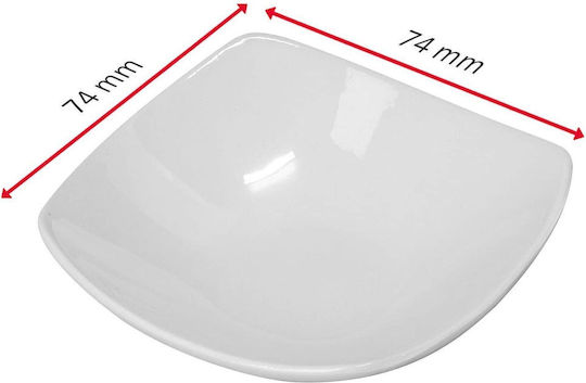 Westmark Boluri De Servire Pătrat Ceramic 7.4x7.4cm 4 Bucăți