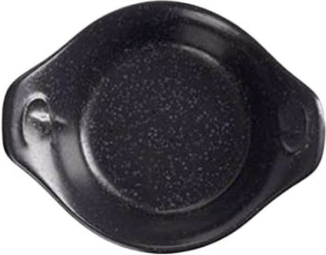 Porland Seasons Serving Bowl for Dip Round Porcelain Black with Diameter 7cm