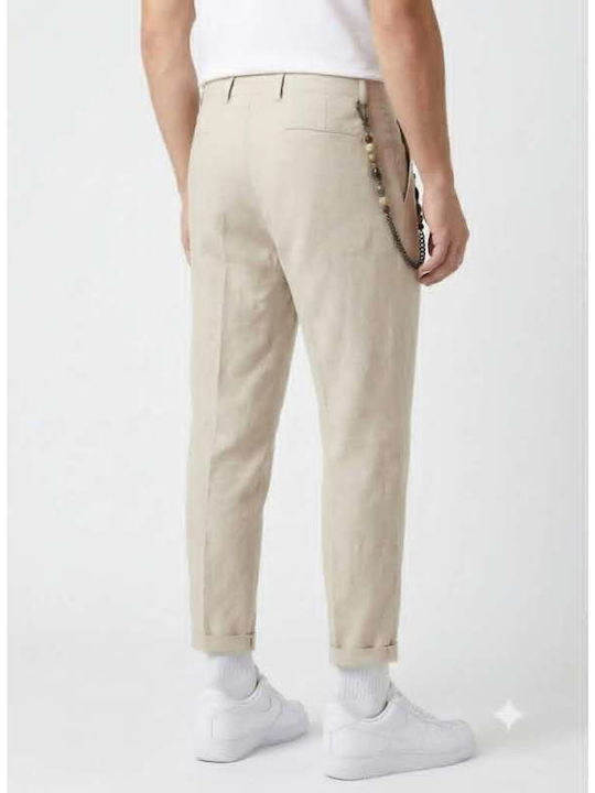 Herrenhosen in Slim Passform Beige