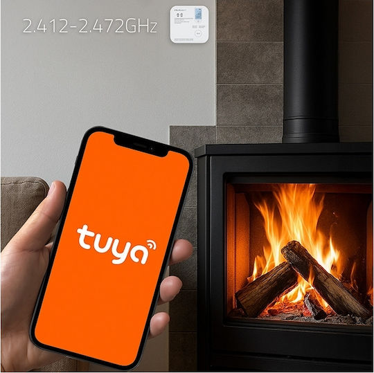 Qoltec Детектор За Въглероден Окис CO Wi-Fi