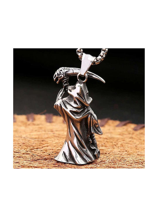 Colier Din Oțel Gri