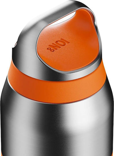 Ion8 Recycelbare Thermosflasche Rostfreier Stahl 835ml Tangerine Orange