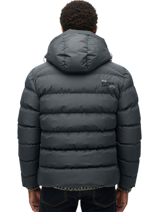 M D2 Sdcd Χειμωνιάτικο Μπουφάν Puffer Γκρι