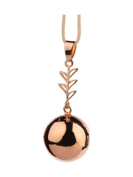 Bola Pregnancy Necklace Pink