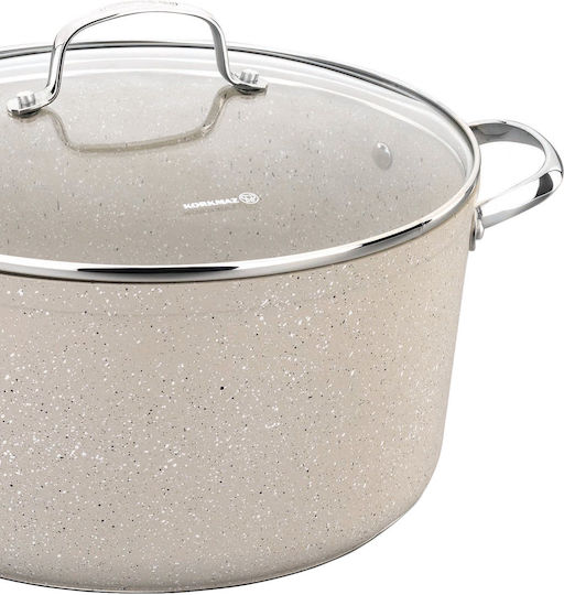 Korkmaz Granita Βαθιά Κατσαρόλα από Αλουμίνιο 5lt / 24cm
