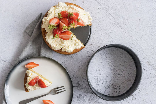 Kitchen Craft Φόρμα Ζαχαροπλαστικής από Ανοξείδωτο Ατσάλι 15x15εκ.