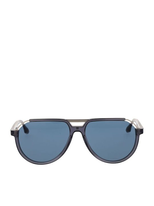 Trussardi Sonnenbrillen Graue mit Horn umrandetem Rahmen Trussardi Sonnenbrillen Graue mit Horn umrandetem Rahmen
