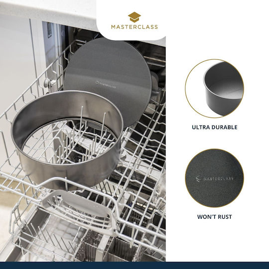 Kitchen Craft Φόρμα Ζαχαροπλαστικής για Κέικ από Ανοξείδωτο Ατσάλι 15x15εκ.