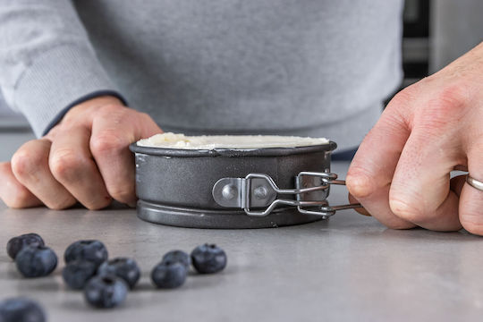 Kitchen Craft Φόρμα Ζαχαροπλαστικής για Κέικ Στρογγυλή από Ανοξείδωτο Ατσάλι