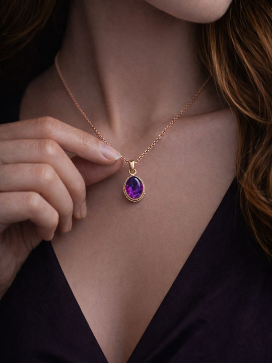 Purple Necklace