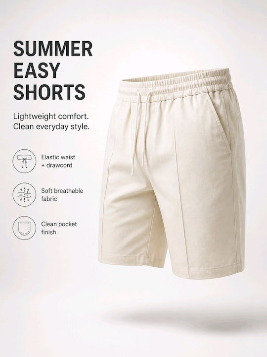 Men's Beige Shorts