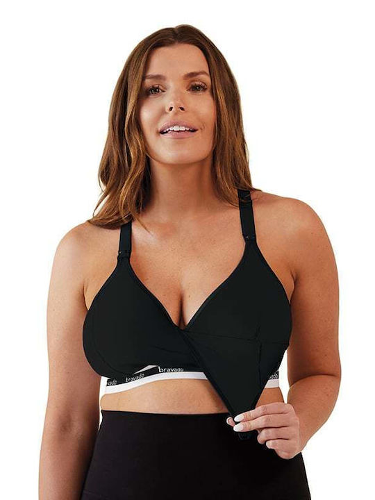 Bravado Maternity & Nursing Bra with Clips Black