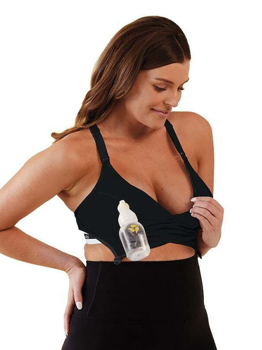 Bravado Maternity & Nursing Bra with Clips Black