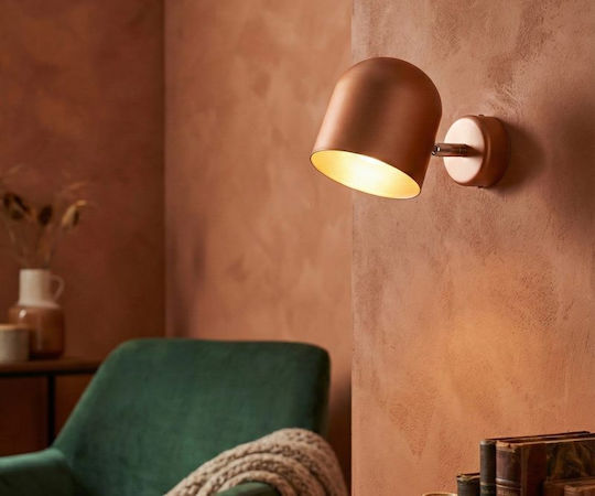 Luma Modern Wall Lamp with Integrated LED and Warm White Light