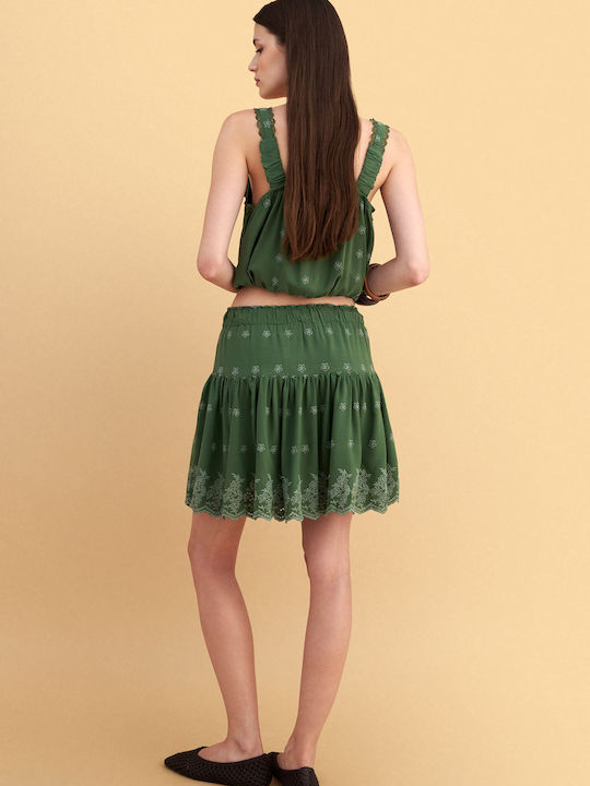 Mini Skirt Green