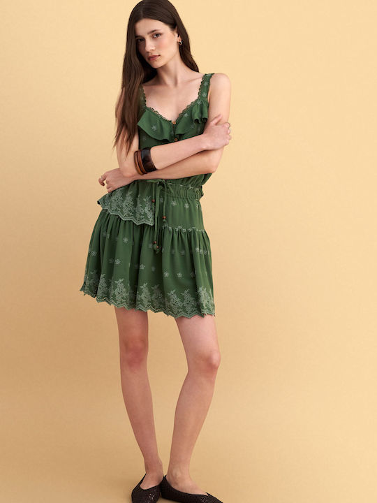 Mini Skirt Green