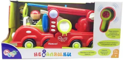 Подвижна стълба Baboum Roly-poly Пожарна кола за 1.5+ години