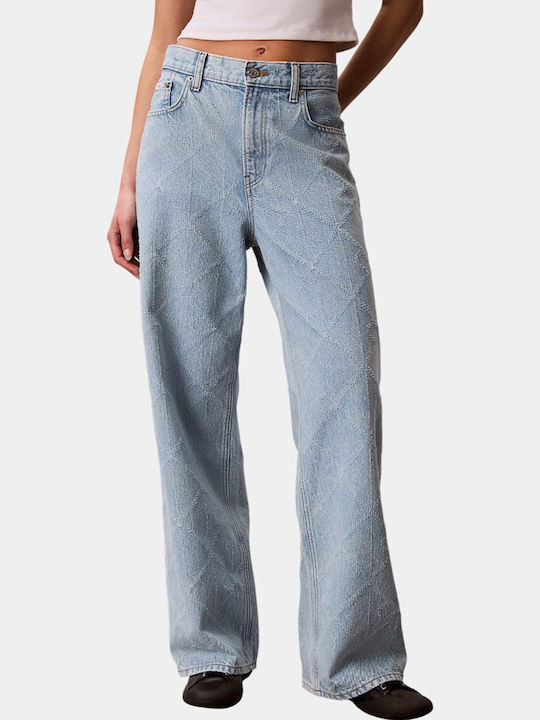 Low Rise Women's Jean Pants in Loose Fit
