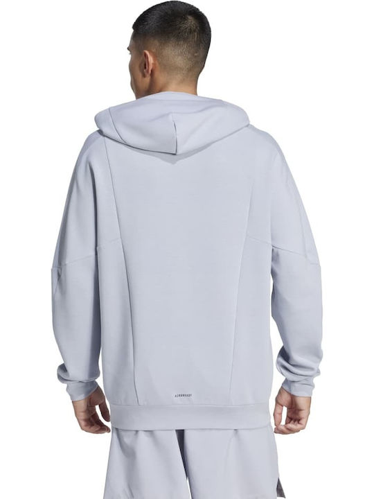 adidas Hanorac cu glugă Gri