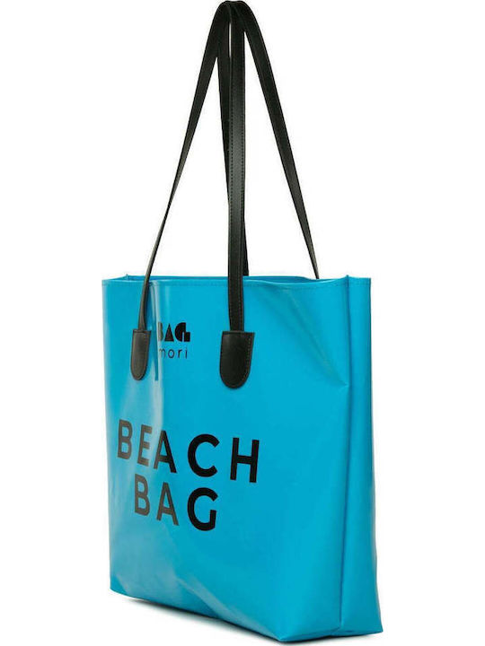 Plastic Blue Beach Bag