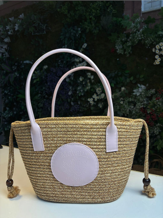 Korbweide Strandtasche Wasserdichte Lila