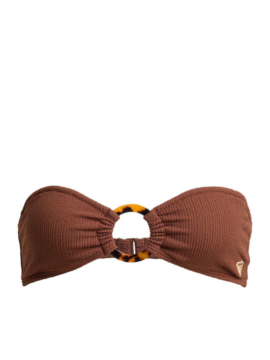Strapless Bikini Top Crv0/cappuccino ERJX305637-CRV0