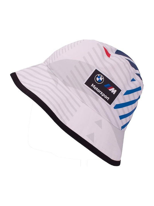 PUMA Υφασμάτινo Καπέλο Bucket Λευκό PUMA Υφασμάτινo Καπέλο Bucket Λευκό