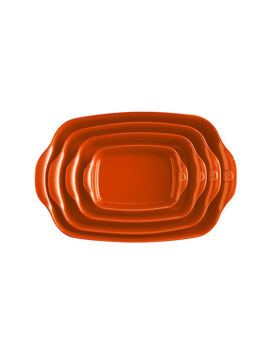 Emile Henry Ορθογώνιο Πυρίμαχο Σκεύος Κεραμικό 30x19cm