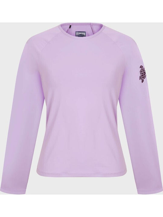 Vilebrequin Women's Long Sleeve Sun Protection Shirt Blue