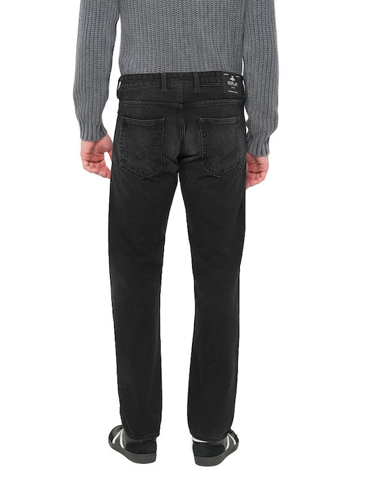 Replay Grover Pantaloni de blugi pentru bărbați Negru Replay Grover Pantaloni de blugi pentru bărbați Negru