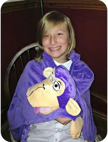 Одеяло Cuddle Uppets Лилаво 100x70см.