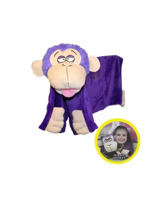 Κουβέρτα Plush Toy Μωβ 100x70εκ.