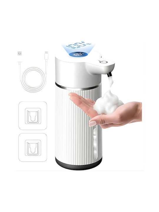 Luvlu Dozator De Ață De Bucătărie Din Plastic Automat Alb 420ml