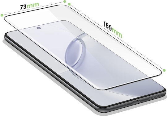 Mayaxess Curved Tempered Glass Realme 16 Pro Plus Shockproof Full Coverage Transparent