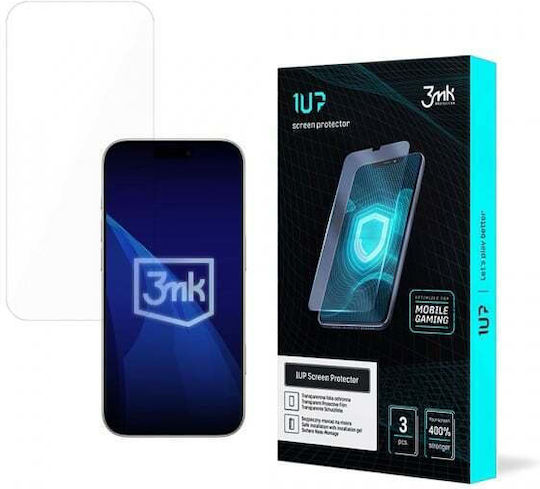Folii Protecție Telefoane 3mk 1up Apple iPhone 17 Pro Max Sticlă Tempered Glass Cu Adeziv Complet Set 3 Bucăți