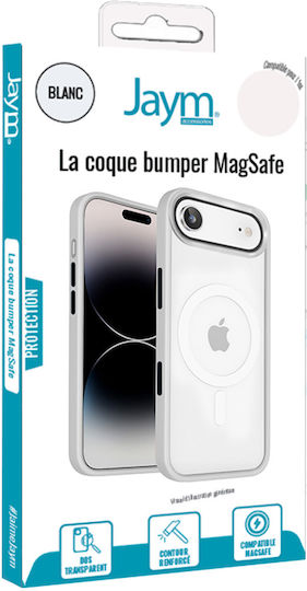 Jaym Handyhülle Iphone Air Magsafe Kompatibel Verstärkte Ecken Weiß Transparent