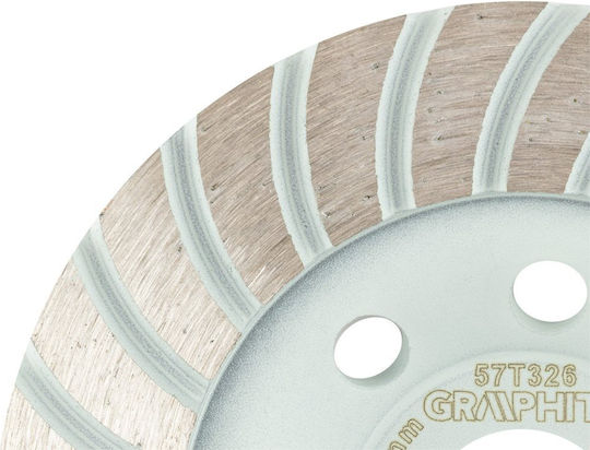 Graphite Diamond Grinding Disc Turbo 115 X 22.2 Mm Dry Use