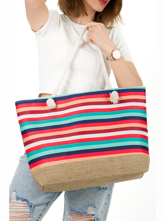 Korbweide Strandtasche Rote